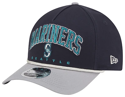 New Era Mariners 9FORTY MC A-Frame Arch Cap - Men's