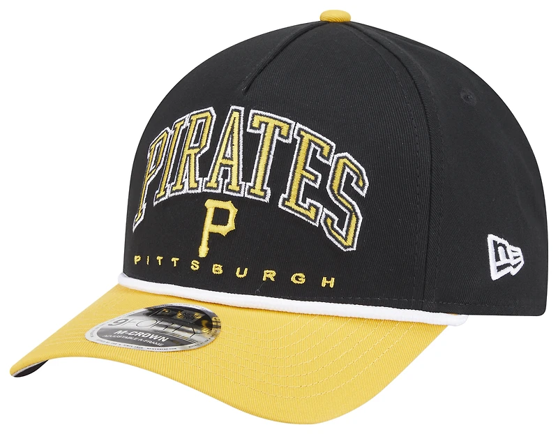 New Era Pirates 9FORTY MC A-Frame Arch Cap - Men's