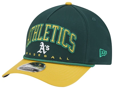 New Era A's 9FORTY MC A-Frame Arch Cap - Men's