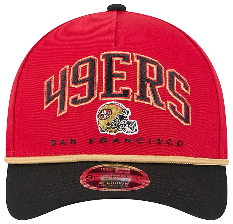 New Era 49ers 9Forty A-Frame Arch 25187 Cap - Adult