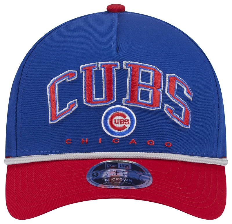 New Era Cubs 9FORTY MC A-Frame Arch Cap - Men's