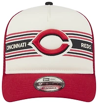New Era Reds 9FIFTY A-Frame Banner Cap - Men's