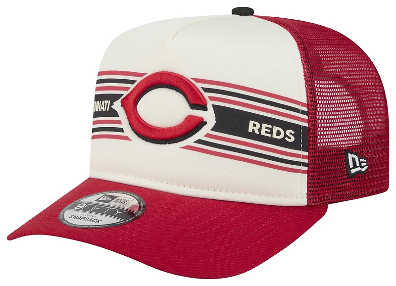 New Era Reds 9FIFTY A-Frame Banner Cap - Men's