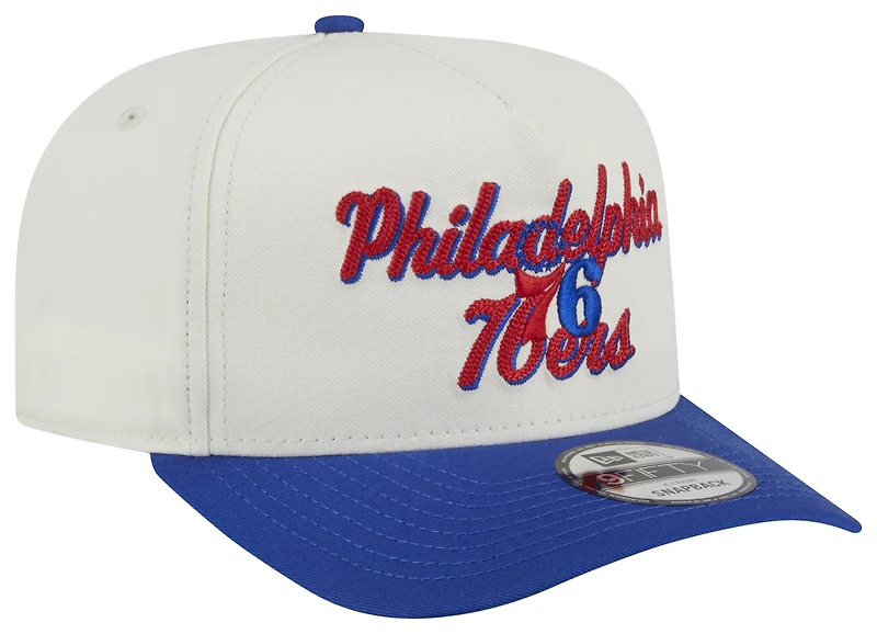 New Era 76ers 9Fifty AF Chainstitch 25232 - Adult