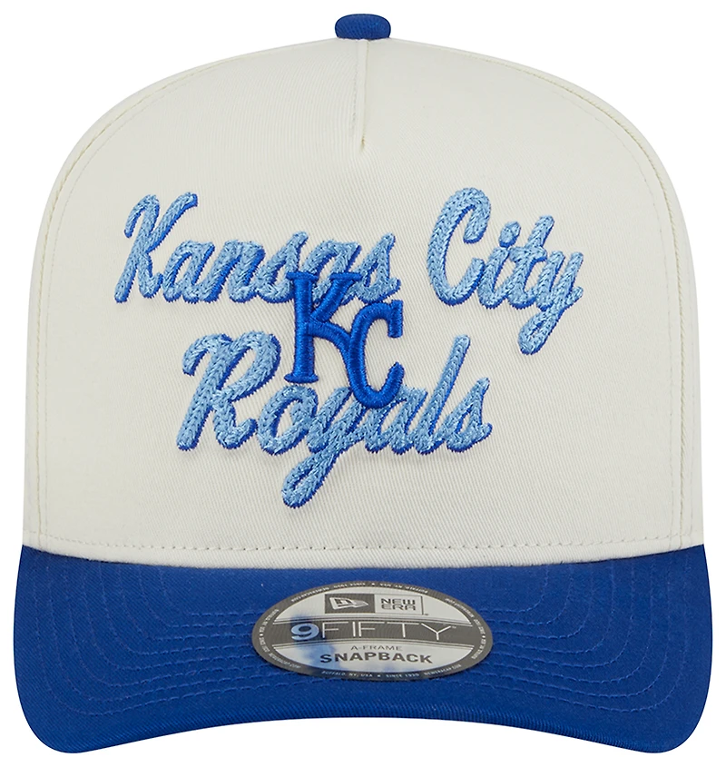 New Era Royals 9FIFTY A-Frame Chainstitch Cap - Men's