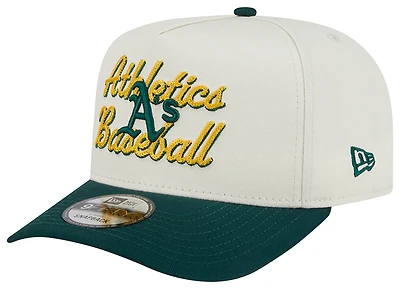 New Era A's 9FIFTY A-Frame Chainstitch Cap - Men's