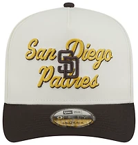 New Era Padres 9FIFTY A-Frame Chainstitch Cap - Men's