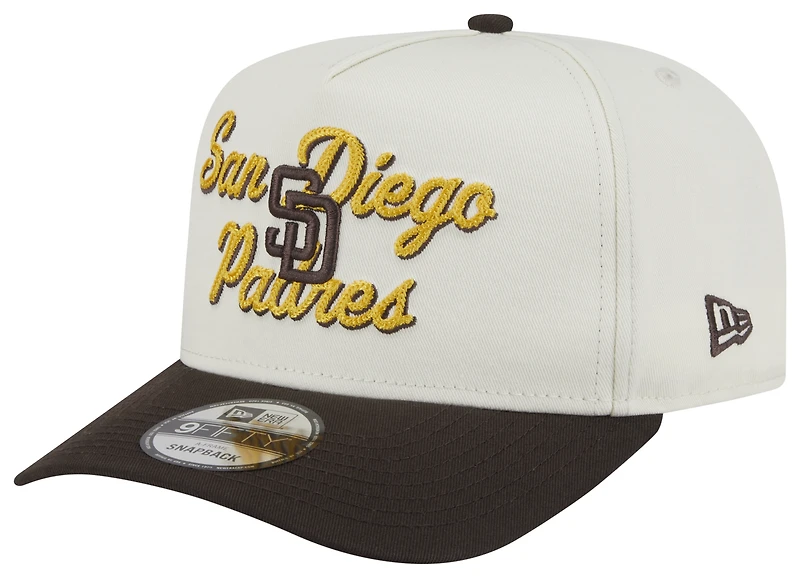 New Era Padres 9FIFTY A-Frame Chainstitch Cap - Men's