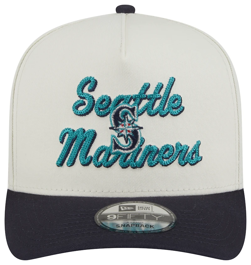 New Era Mariners 9FIFTY A-Frame Chainstitch Cap - Men's