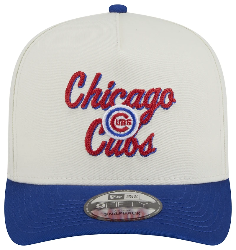 New Era Cubs 9FIFTY A-Frame Chain Cap - Men's
