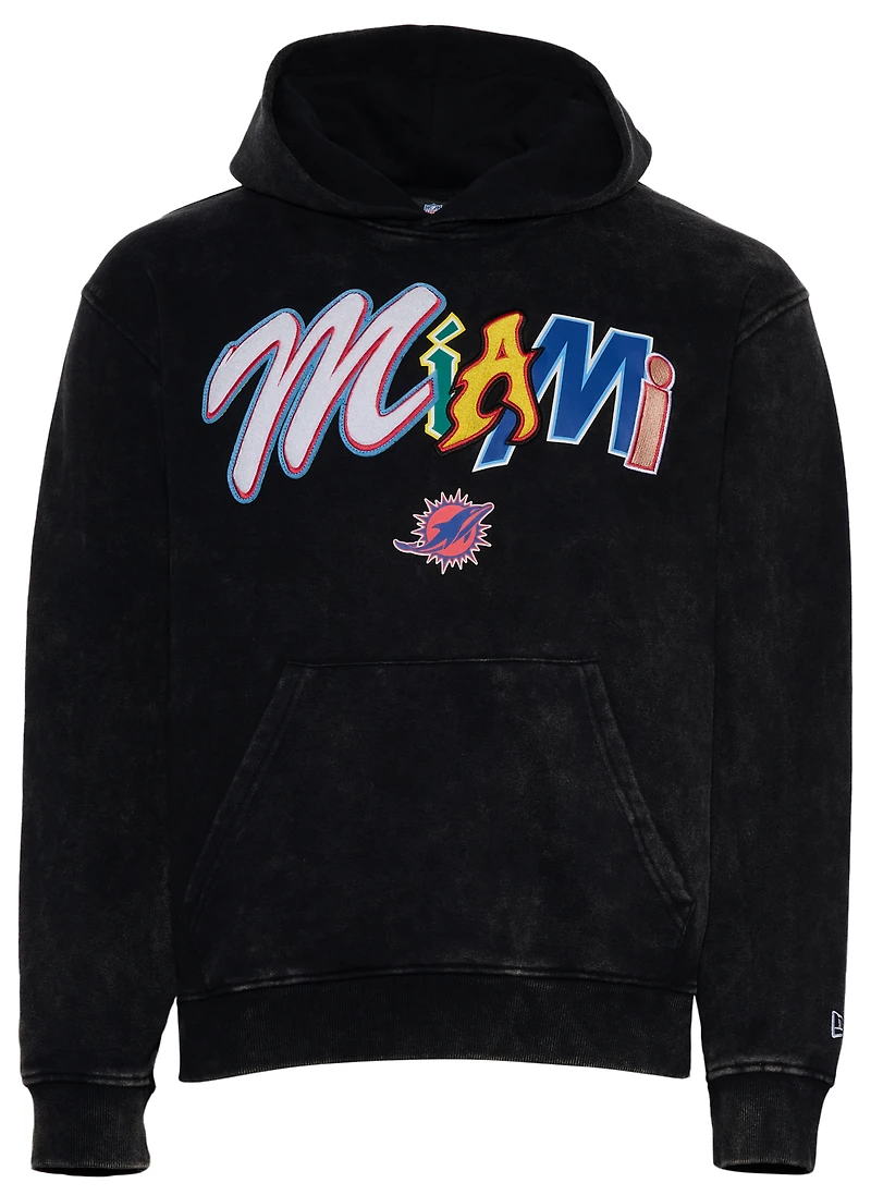 New Era Dolphins 3067 Pullover Hoodie - Men's