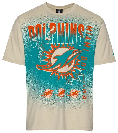 New Era Dolphins 3063 OVS T-Shirt - Men's