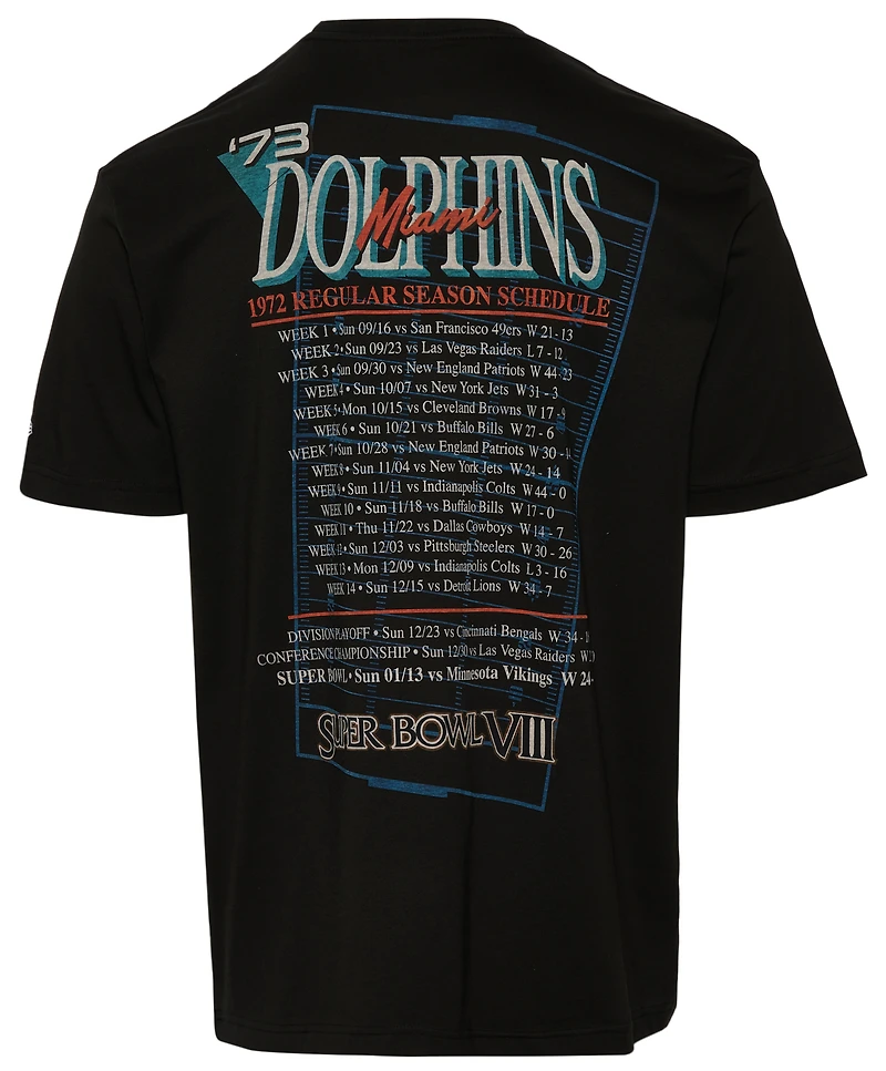 New Era Dolphins 3064 OVS T Shirt - Men's