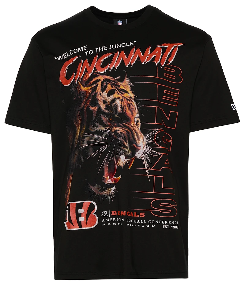 New Era Bengals 3065 OVS T-Shirt - Men's