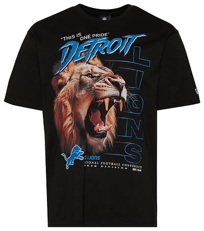 New Era Lions 3065 OVS T Shirt - Men's