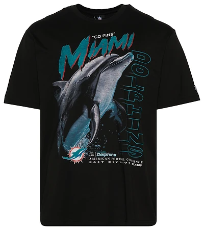 New Era Dolphins 3065 OVS T-Shirt - Men's