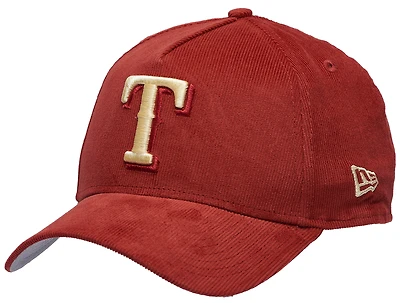 New Era Rangers 9Forty A-Frame Tonal Cord Cap - Adult