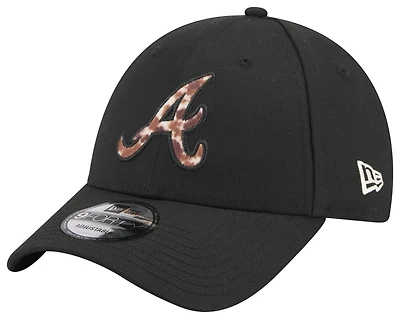 New Era Braves 9FORTY Faux Pony Infill Cap - Men's