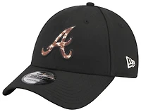 New Era Braves 9FORTY Faux Pony Infill Cap - Men's