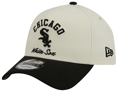 New Era White Sox 9FORTY A-Frame UPSD Arch Cap - Adult