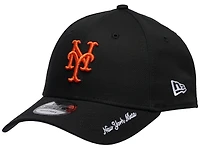 New Era Mets Visor Script 9FORTY Cap - Men's