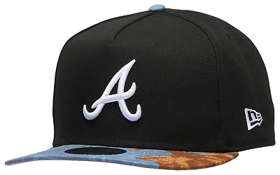 New Era Braves 950AF RealTree Blue Cap - Men's