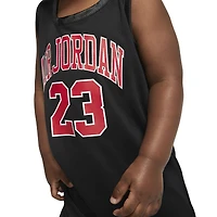 Jordan Boys HBR DNA Jersey Romper - Boys' Infant Black/Black