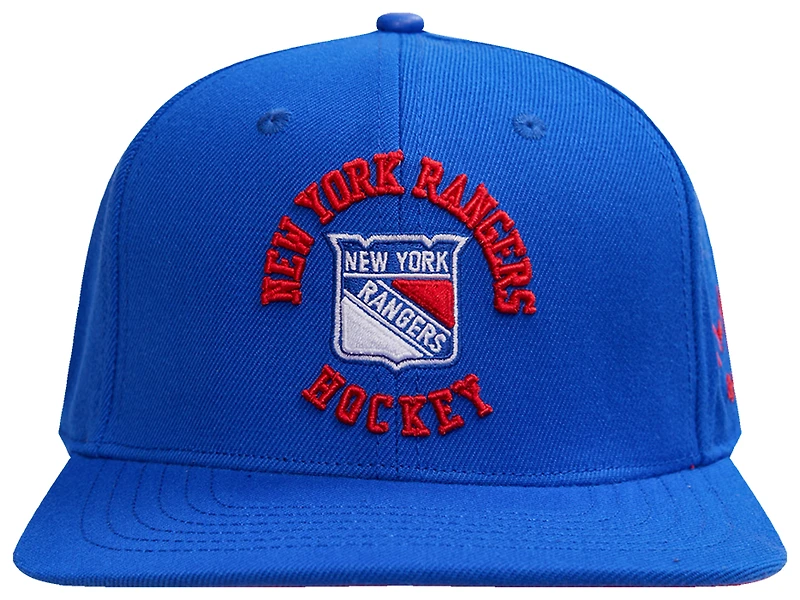 Pro Standard Rangers Hybrid Snapback Cap - Men's