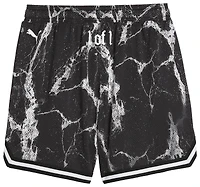 PUMA Melo LaFrance Written Chrome AOP Shorts - Men's