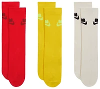 Nike ED Essential Crew Socks 3 Pack  - Boys' Grade School