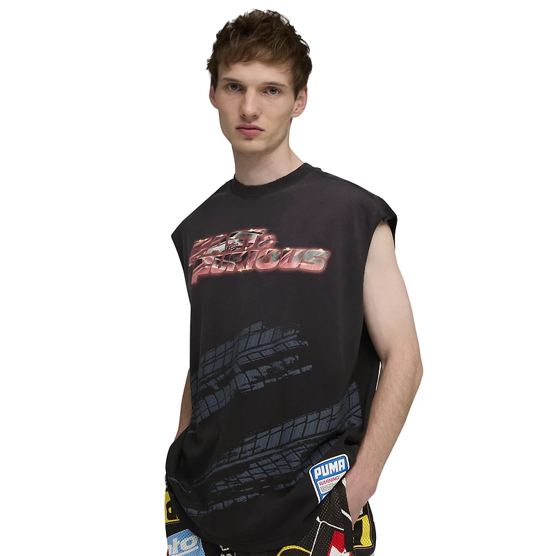PUMA x Fast & Furious Cut-Off T-Shirt - Men's