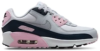 Nike Girls Air Max 90 - Girls' Grade School Shoes Grey/Pink