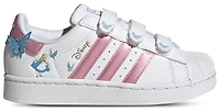 adidas Girls Superstar Alice - Girls' Preschool Shoes White/Pink