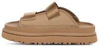 UGG Girls Goldenglow Slides - Girls' Grade School Shoes Dark Sand/Dark Sand