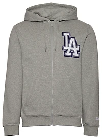 New Era Dodgers Custom Full-Zip Hoodie  - Men's