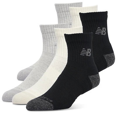 New Balance Active Cushion 6PK Quarter Sock