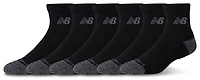 New Balance Active Cushion 6PK Quarter Sock