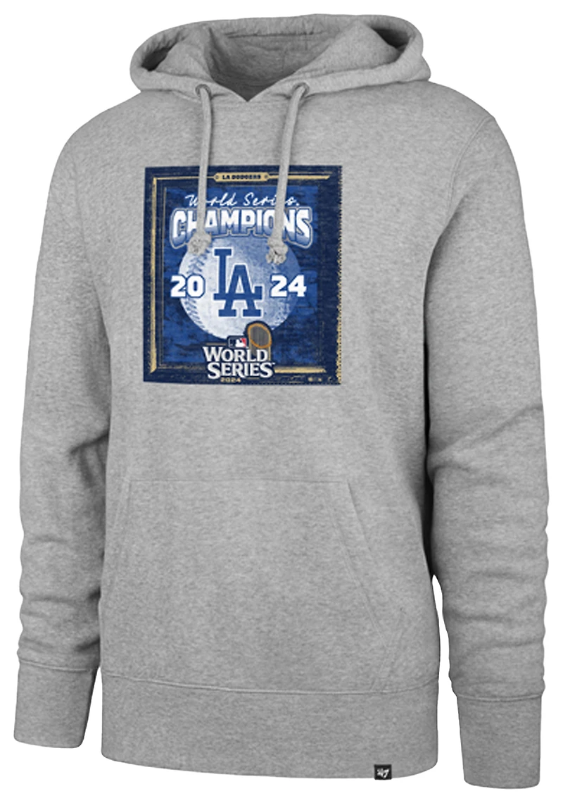47 Brand Dodgers World Series Champs Headline Hoodie - Men's