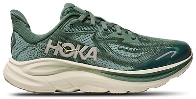 HOKA Boys Clifton 10 - Boys' Grade School Shoes Fern/Truffle Sand