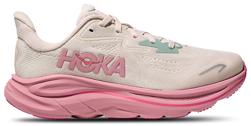 HOKA Girls Clifton 10 - Girls' Grade School Running Shoes Dried Rose/Rose Cream