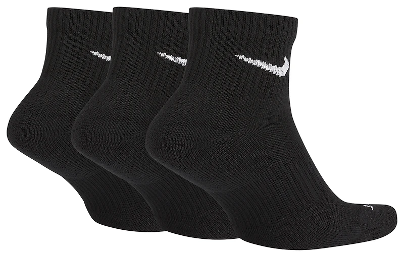 Nike 3 Pack Dri-FIT Plus Quarter Socks - Men's
