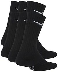 Nike 6 Pack Cushioned Crew Socks - Boys' Grade School