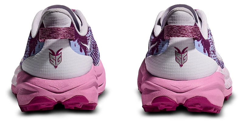 HOKA Girls Speedgoat 6 - Girls' Grade School Running Shoes Starlight Glow/Lupine