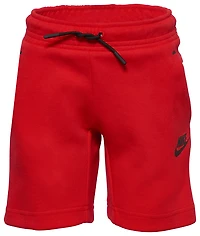 Nike Boys Tech Shorts - Boys' Preschool Black/University Red