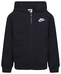 Nike Boys NSW Club Fleece LBR Full-Zip - Boys' Preschool Black/Black
