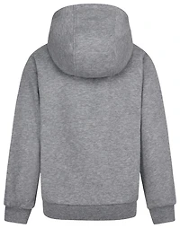 Nike Boys NSW Club HBR Pullover Hoodie - Boys' Preschool White/Dark Grey Heather