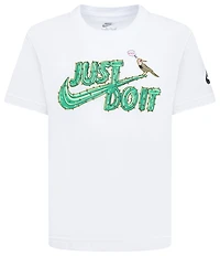 Nike Boys Graphic Icon T-Shirt - Boys' Preschool White/White