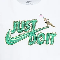 Nike Boys Graphic Icon T-Shirt - Boys' Preschool White/White
