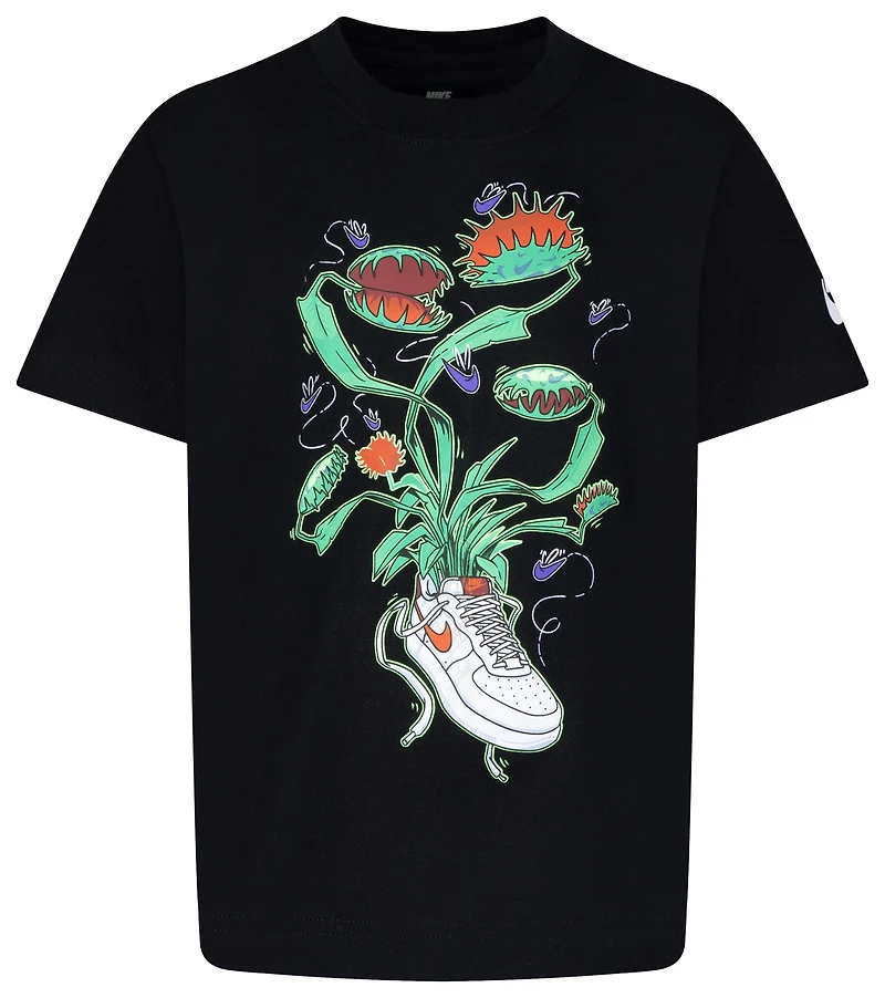 Nike Boys Nike Graphic T-Shirt - Boys' Preschool Black/Black Size 4