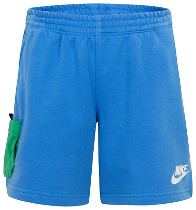 Nike Boys NSW FT Shorts - Boys' Preschool Blue/Light Photo Blue